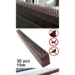 30‑Piece Garden Fence Anti‑Climb Security Spikes – 15 m