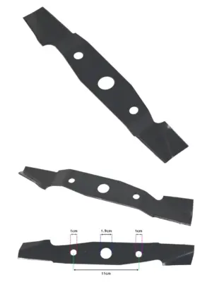 30cm Blade for Challenge Xtreme 900W/1000W Lawn Mower M1G-ZP3-300B/C1