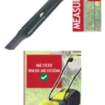 30cm Metal Replacement Blade for Powerbase ME1030 RM30 Lawn Mower