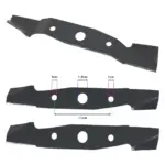 30cm Mower Blade for Homebase Powerbase 900W/1000W M1G‑ZP3‑300