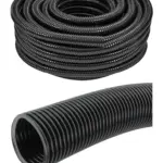 32mm Corrugated Flexible Garden & Pond Hose - 20m Marine-Grade Tube