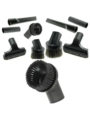 32mm Mini Crevice, Stair & Round Brush Set for Nilfisk Vacuums