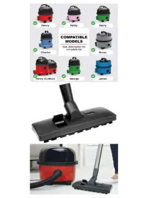 32mm Replacement Brush Head for Numatic Henry & Hetty Vacuums