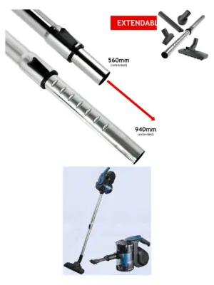 32mm Telescopic Extension Rod for Vytronix HSV3 3‑in‑1 Vacuum Cleaner