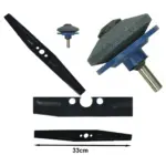 33cm Metal Blade for McGregor Mower MEH1533A/MEH1533M Drill Sharpener