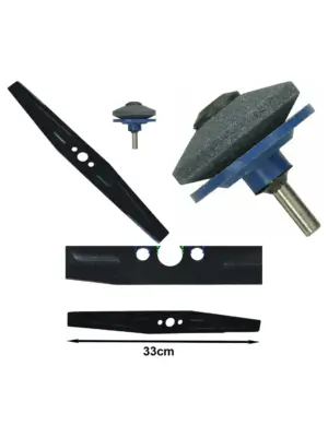 33cm Metal Blade for McGregor Mower MEH1533A/MEH1533M Drill Sharpener