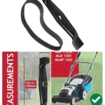 35cm Metal Blade & Drive Belt for MacAllister MEB1335K & MLM1300
