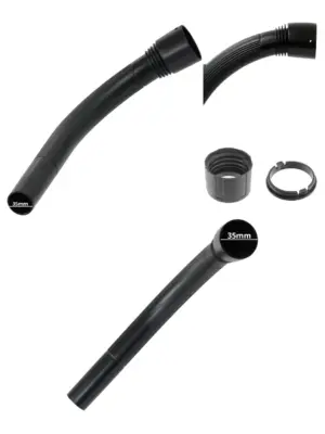 35mm Curved Suction Hose Handle for Morphy Richards Vacuums