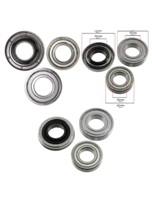 35mm Drum Bearing & Seal Replacement Kit for Export Washing Machines