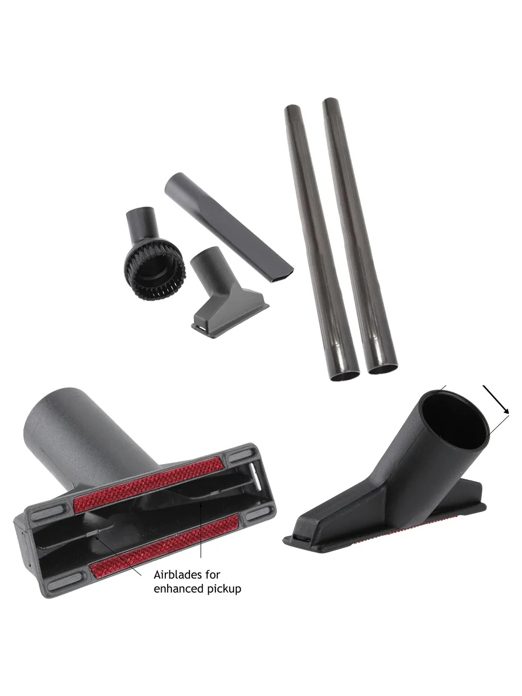 35mm Extension Tube & Mini Tool Kit for Karcher Vacuum Cleaners