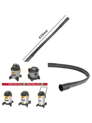 35mm Flexible Crevice Tool for Titan Vacuum Models TTB671‑TTB777