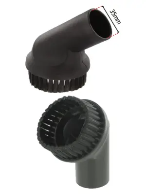 35mm Round Dusting Brush Accessory for Russell Hobbs Vacuums