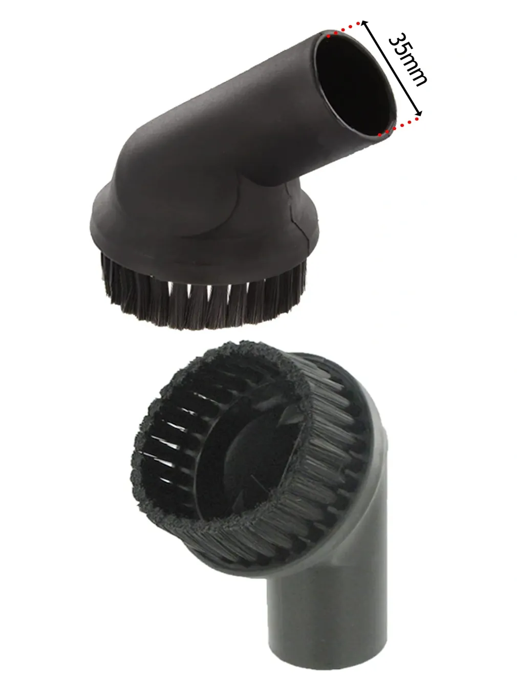 35mm Round Dusting Brush Accessory for Russell Hobbs Vacuums