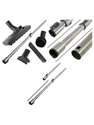 35mm Telescopic Rod for Miele C2/C3 Vacuums – S2000‑S8000 Kit