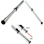 35mm Telescopic Vacuum Cleaner Extension Tube for Bushes