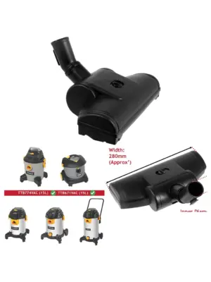 35mm Turbo Brush Head for Titan TTB Vacuum Series