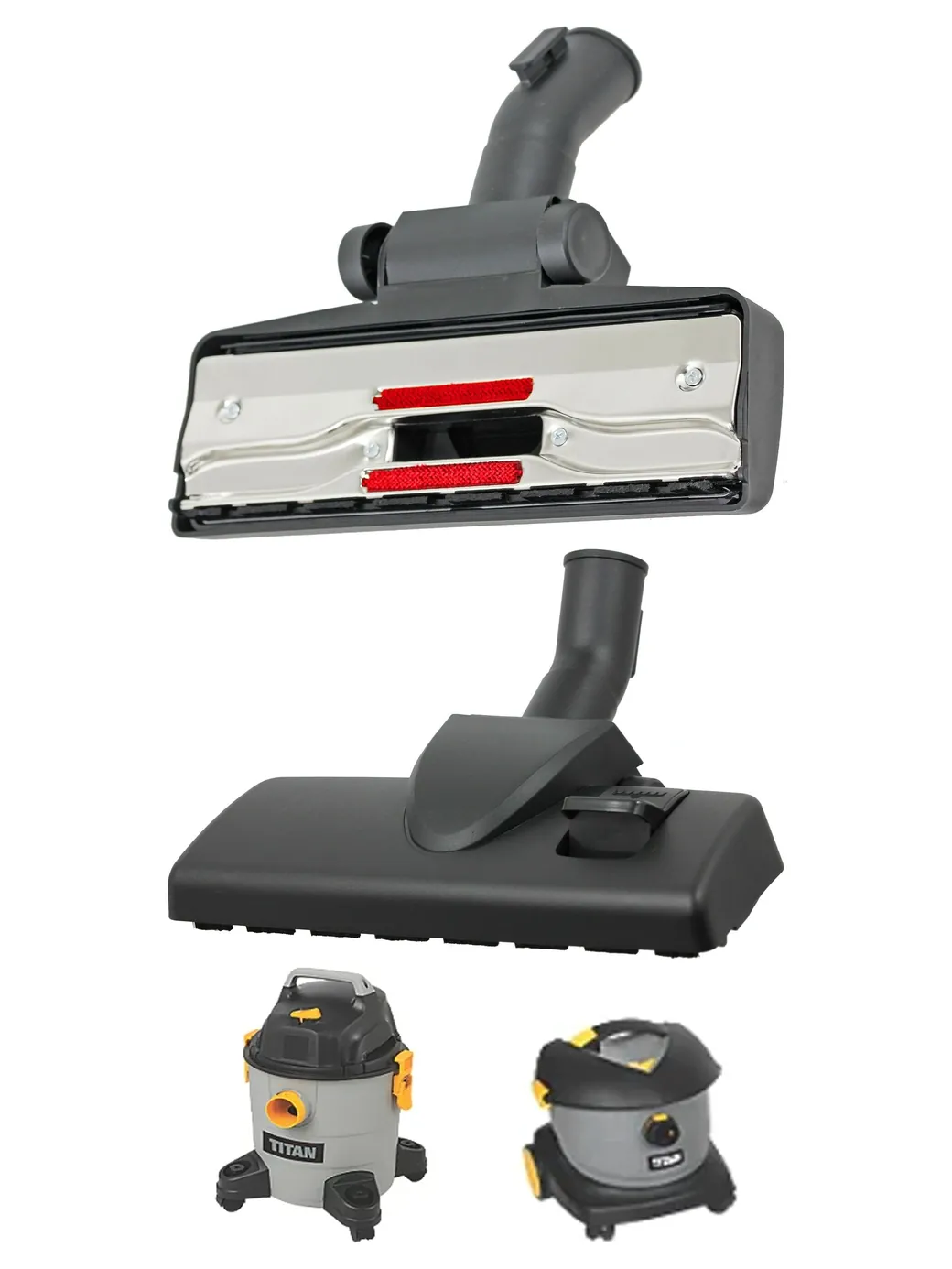 35mm Wheeled Carpet & Hard Floor Brush for TTI TTB774/TTB671 16L Vac