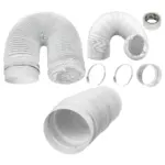 3m 125mm Air Conditioner Vent Duct Hose Extension Kit for Bush AC
