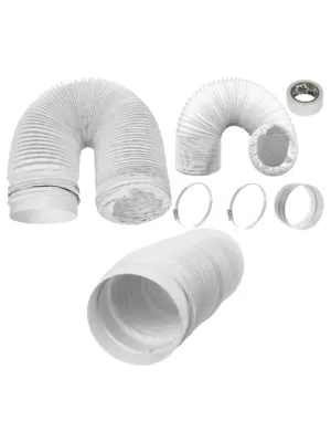 3m 125mm Air Conditioner Vent Duct Hose Extension Kit for Bush AC