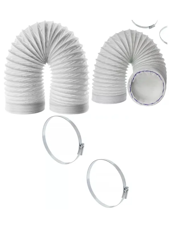 3m AC vent hose with clips for Black & Decker portable air conditioner