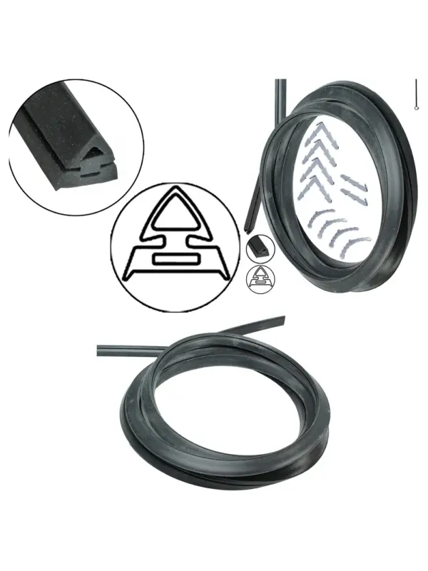 3m Cut-to-Size Door Seal for Howden’s Lamona Oven Round & 90° Clips
