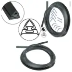3m Cut‑to‑Size Stove Door Seal – fits 3 or 4 sides, rounded or 90° clips
