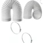 3m Flexible AC Vent Hose with Clips for Electriq Air Conditioner