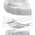 3m Flexible PVC Duct Hose – 220×90mm Rectangular HVAC Vent