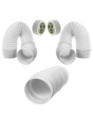 3m PVC Air Conditioner Hose Kit 5 Piece Extension for Bosch AC