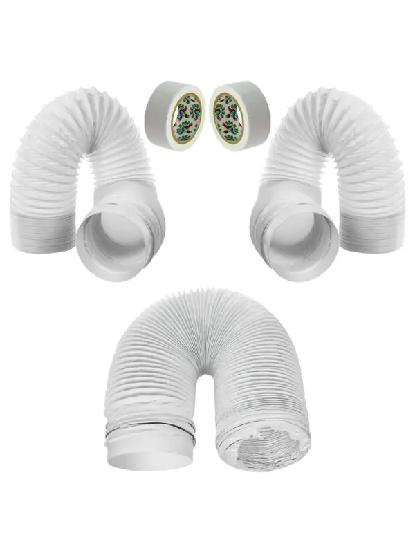 3m PVC Duct Extension Kit for Miele AC – 5 Piece Set