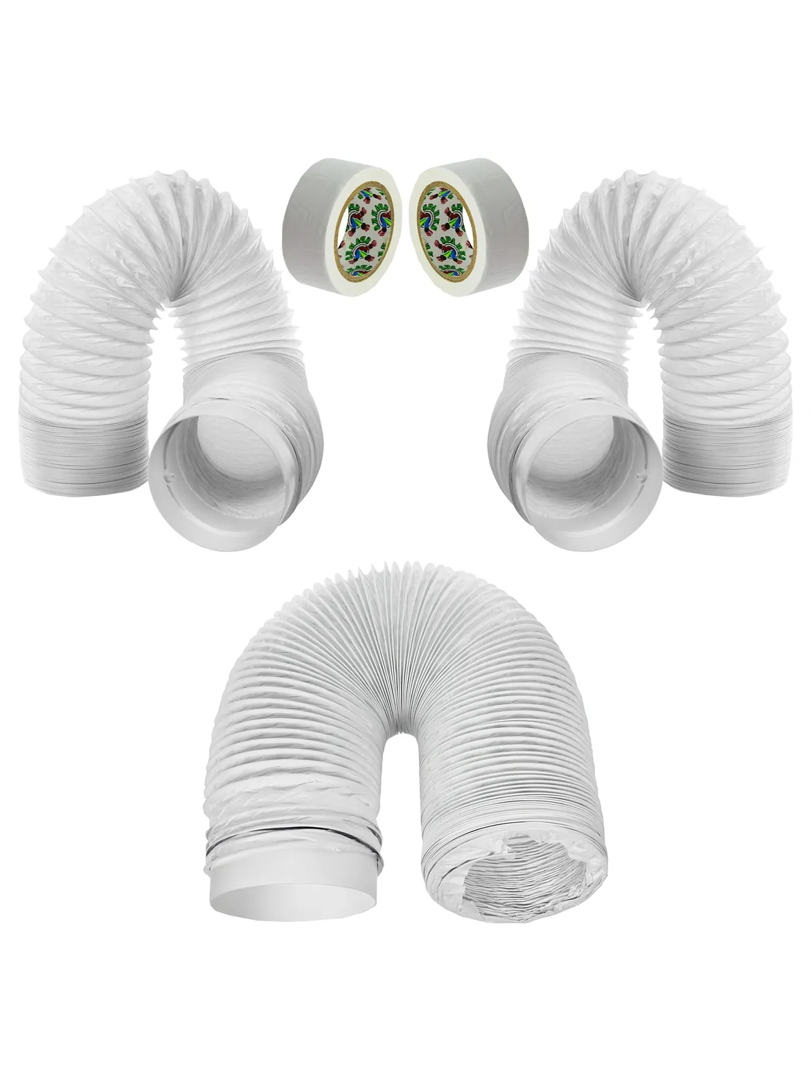 3m PVC Duct Extension Kit for Miele AC – 5 Piece Set