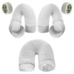 3m PVC Range Hood Duct Extension Kit – Universal Exhaust Pipe