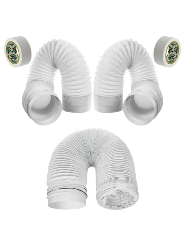 3m Universal PVC Dryer Exhaust Hose Extension Kit – Fits Tumble Dryers