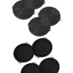 4‑Pack Bosch Kitchen Hood Carbon Charcoal Filter for Cooking Vents