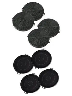 4‑Pack Bosch Kitchen Hood Carbon Charcoal Filter for Cooking Vents