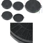 4-Pack Carbon Charcoal Filter for New World Cooker Extractor Hood