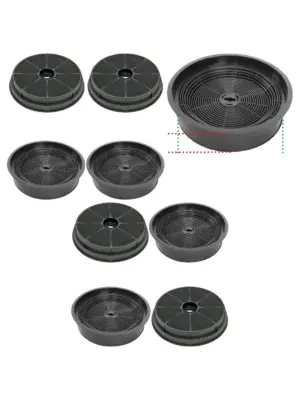 4-Pack Carbon Filter for Glen Dimplex B11KMCS B1-1KM-CS Cooker Hood