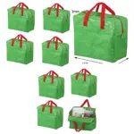 4-Pack Large Green Art Supplies Storage Bags – 50L Craft Organizer