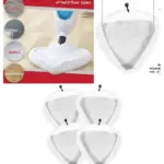 4 Pack Microfiber Cleaning Pads for Vax VRS16/Centrix Home Steam Mop