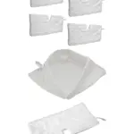 4-Pack Microfiber Pads for Shark Steam Mop S3502/S3601/S3701