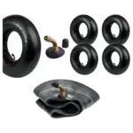 4 Pack Pneumatic 3.5x8 Inner Tubes for Wheelbarrow, Trailer & Scooter