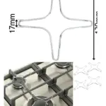 4 Pack Small 130mm Gas Hob Trivet for Moka Pot Pan Support
