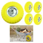 4 Pack Tubeless Wheelbarrow Tires – Puncture‑Resistant Spare Wheels