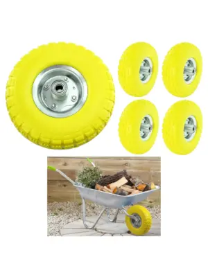 4 Pack Tubeless Wheelbarrow Tires – Puncture‑Resistant Spare Wheels