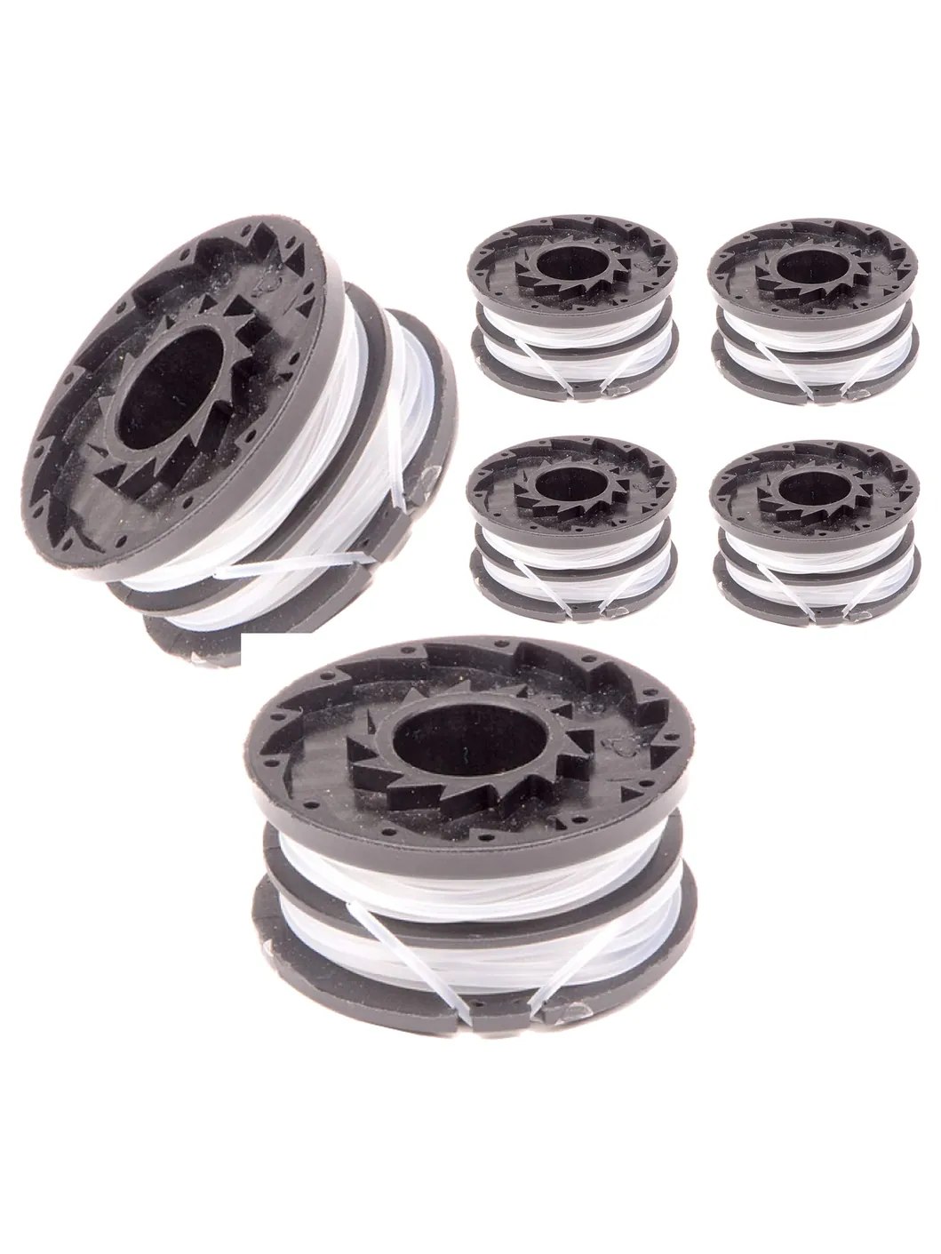 4-Pack Twin Line Spool for Spear & Jackson S3525ET Trimmer