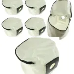 4 Reusable Zip-Closure Cloth Bags for Numatic Henry & Hetty Vacuums