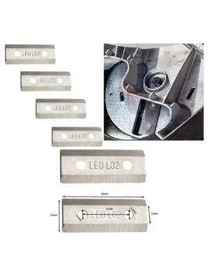 4 x 64mm Metal Blades for B+Q FPIS2500/TRY2500SA Garden Shredder
