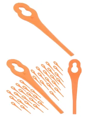 40-Pack Plastic Replacement Blades for LIDL Florabest Parkside Trimmer