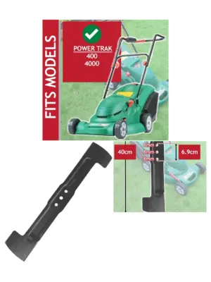 40cm Metal Blade for Qualcast Power Trak 400/4000 Lawn Mower