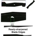 40cm Replacement Blade for Qualcast RM40 Lawn Mower
